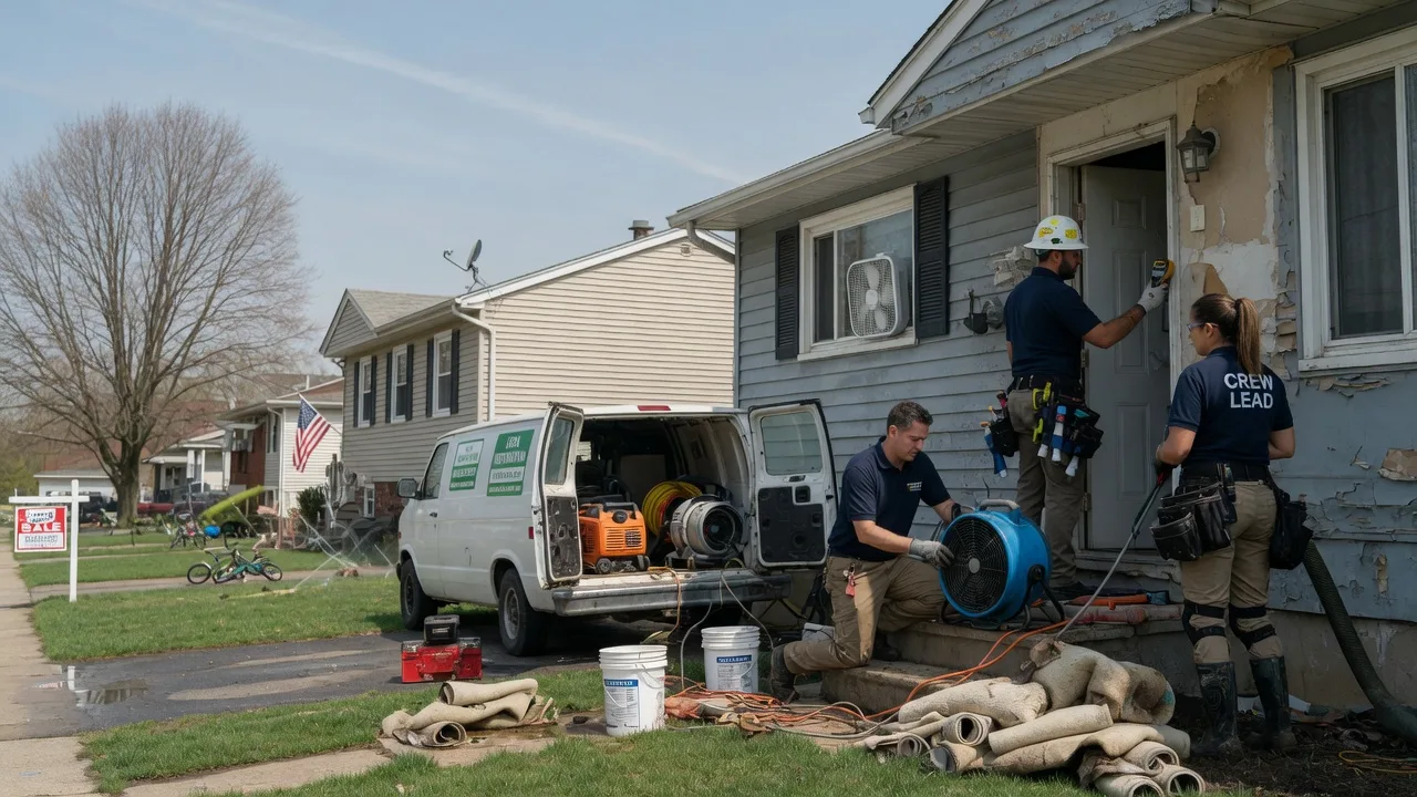 Flood Cleanup in Glenwood, MD near me
