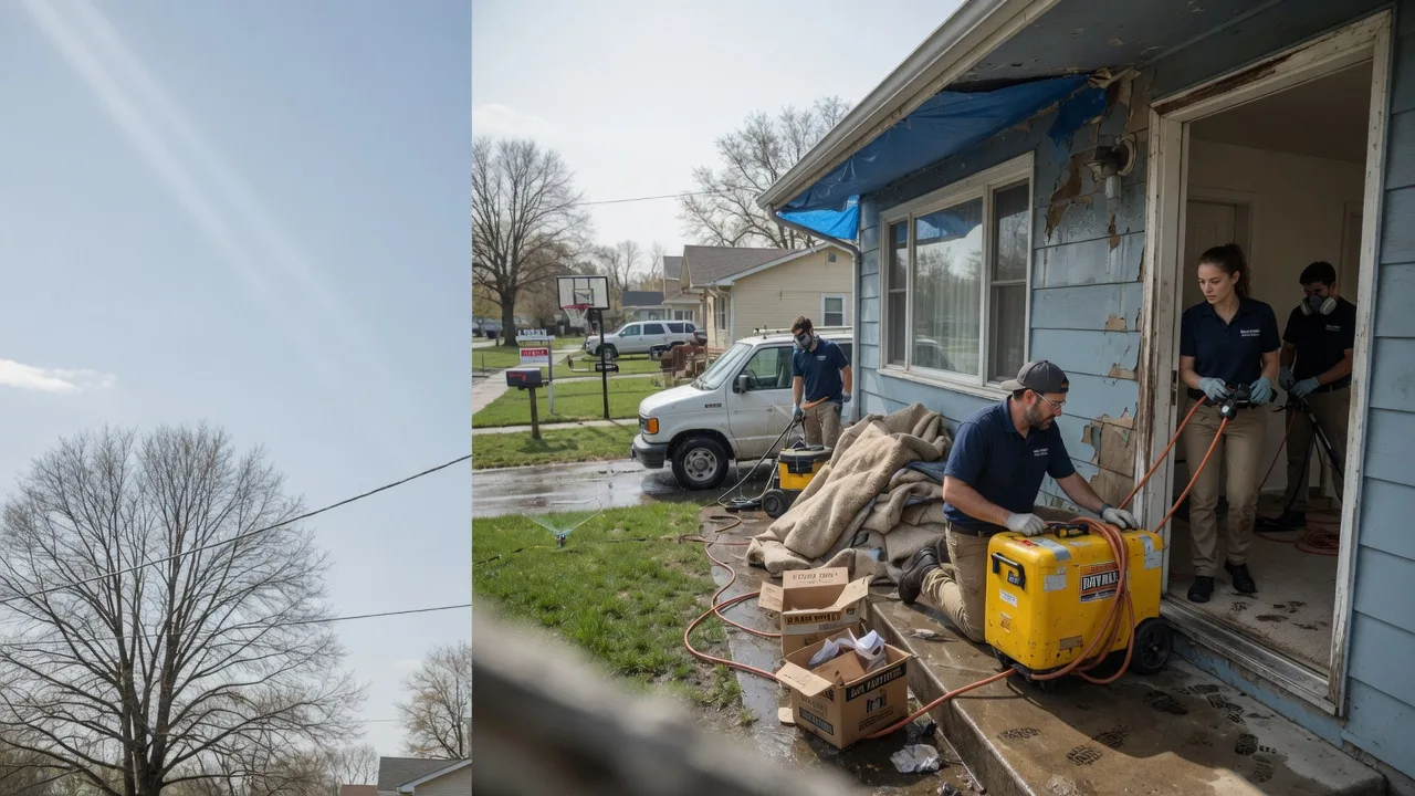 Basement Flood Cleanup in Glenwood, MD near me